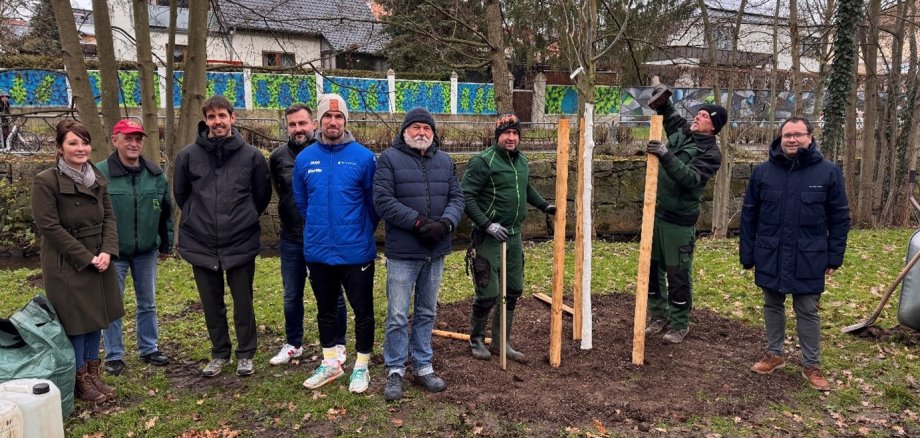 Baumspende im Rahmen des STADTRADELNS