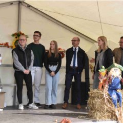 Preisverleihung STADTRADELN 2024 auf dem Herbstmarkt in Taucha