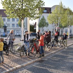 Gemeinsam auf dem Marktplatz, STADTRADELN 2022